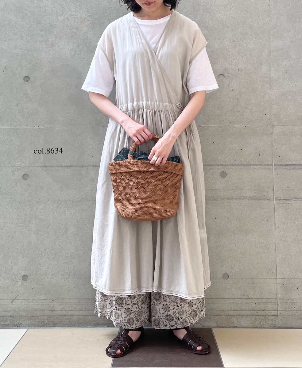 ●ANMDS2301 (バッグ) RAFFIA M BAG (COMBI)