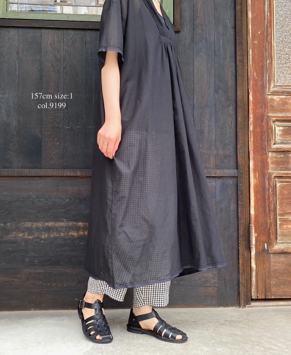 INSL25216(パンツ) 60s LINEN CHECK EASY PANTS