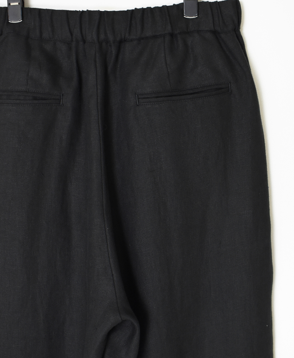 ●GNMDS2502NLT(パンツ) LINEN TWILL 2TUCK WIDE EASY PANTS