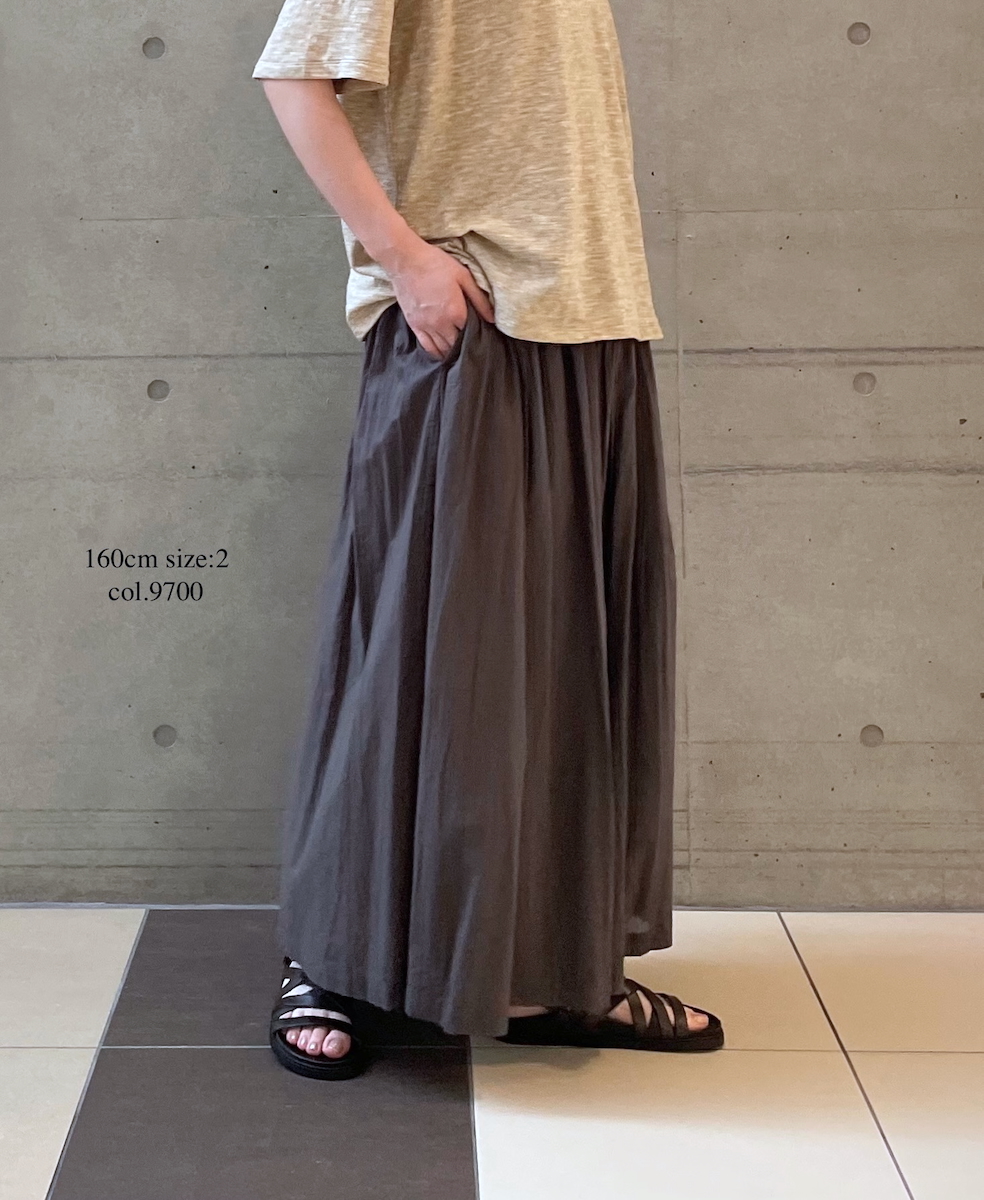 ●NSL25053(キュロット) VOILE TULLE LACE COTTON VOILE CULOTTES