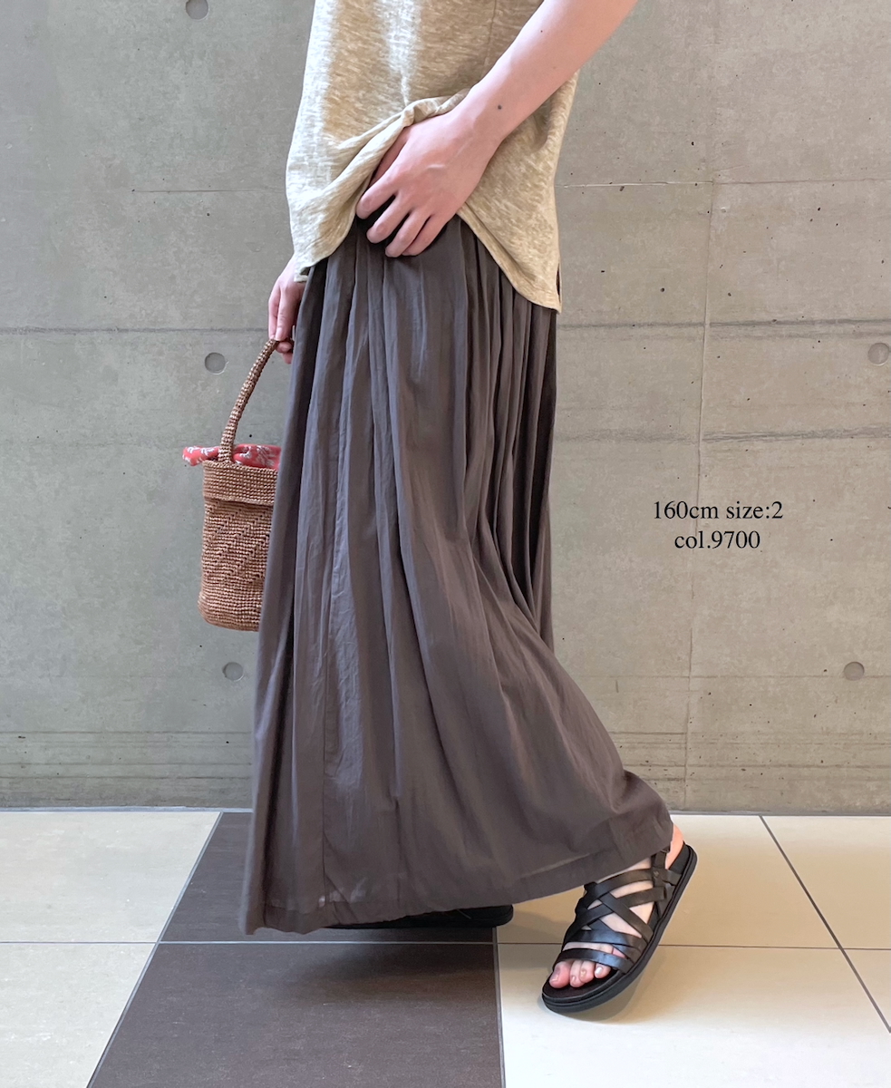 ●NSL25053(キュロット) VOILE TULLE LACE COTTON VOILE CULOTTES