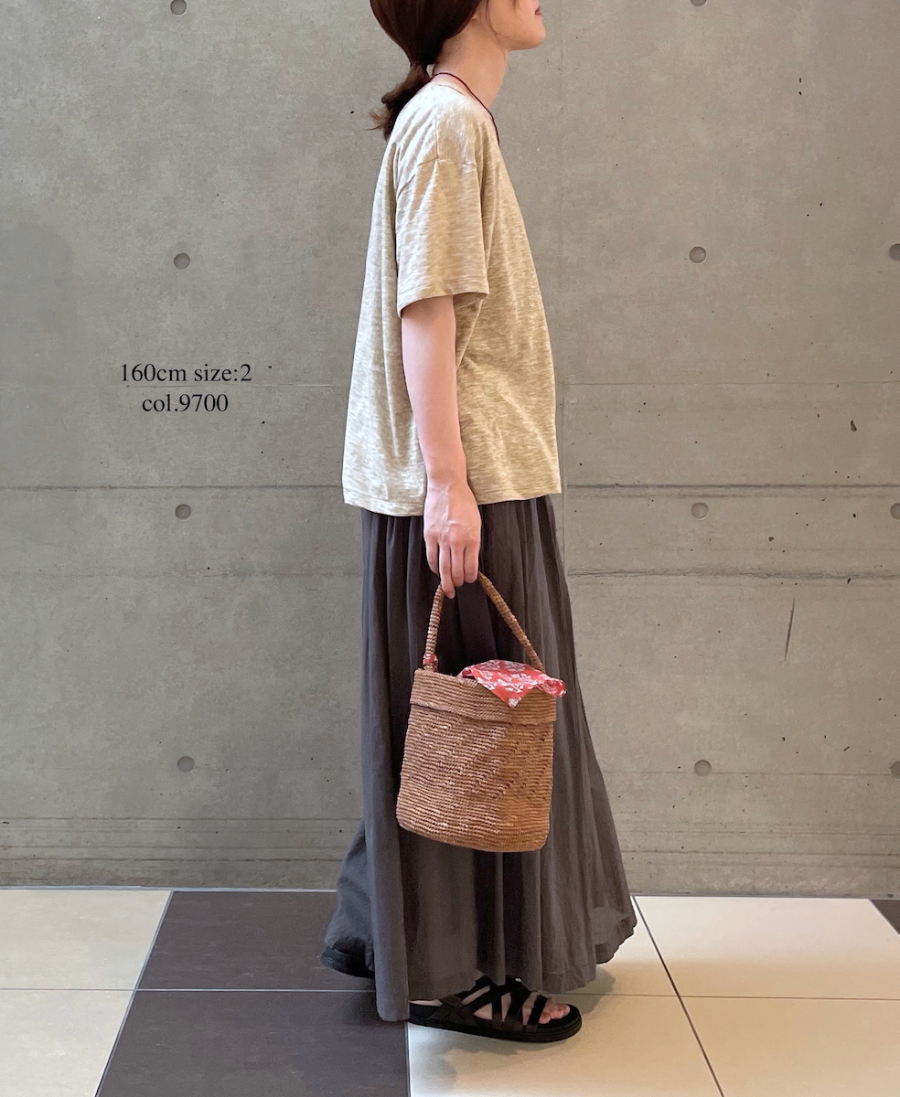 ●NSL25053(キュロット) VOILE TULLE LACE COTTON VOILE CULOTTES