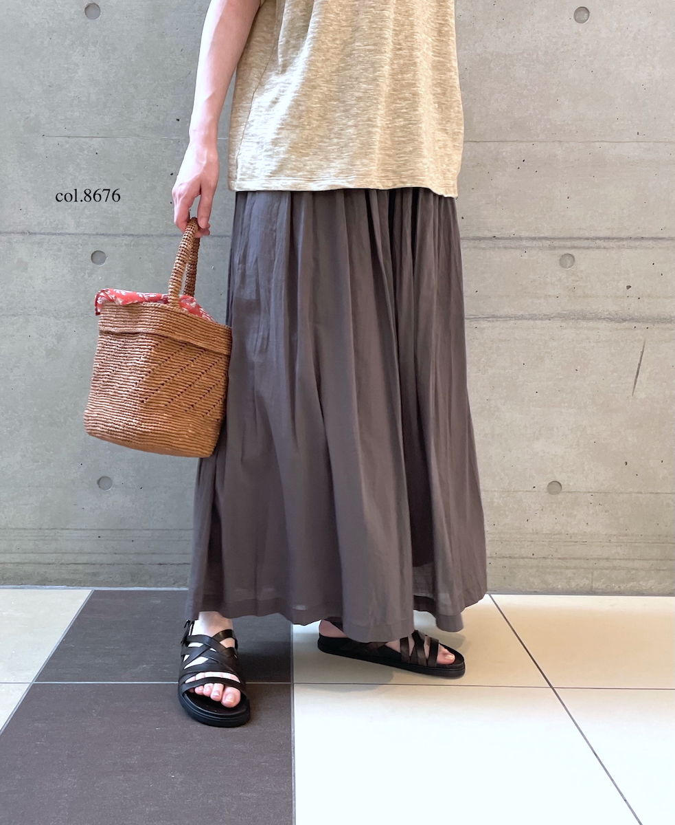 ●ANMDS2501(バッグ) RAFFIA ONE HANDLE BARREL BAG