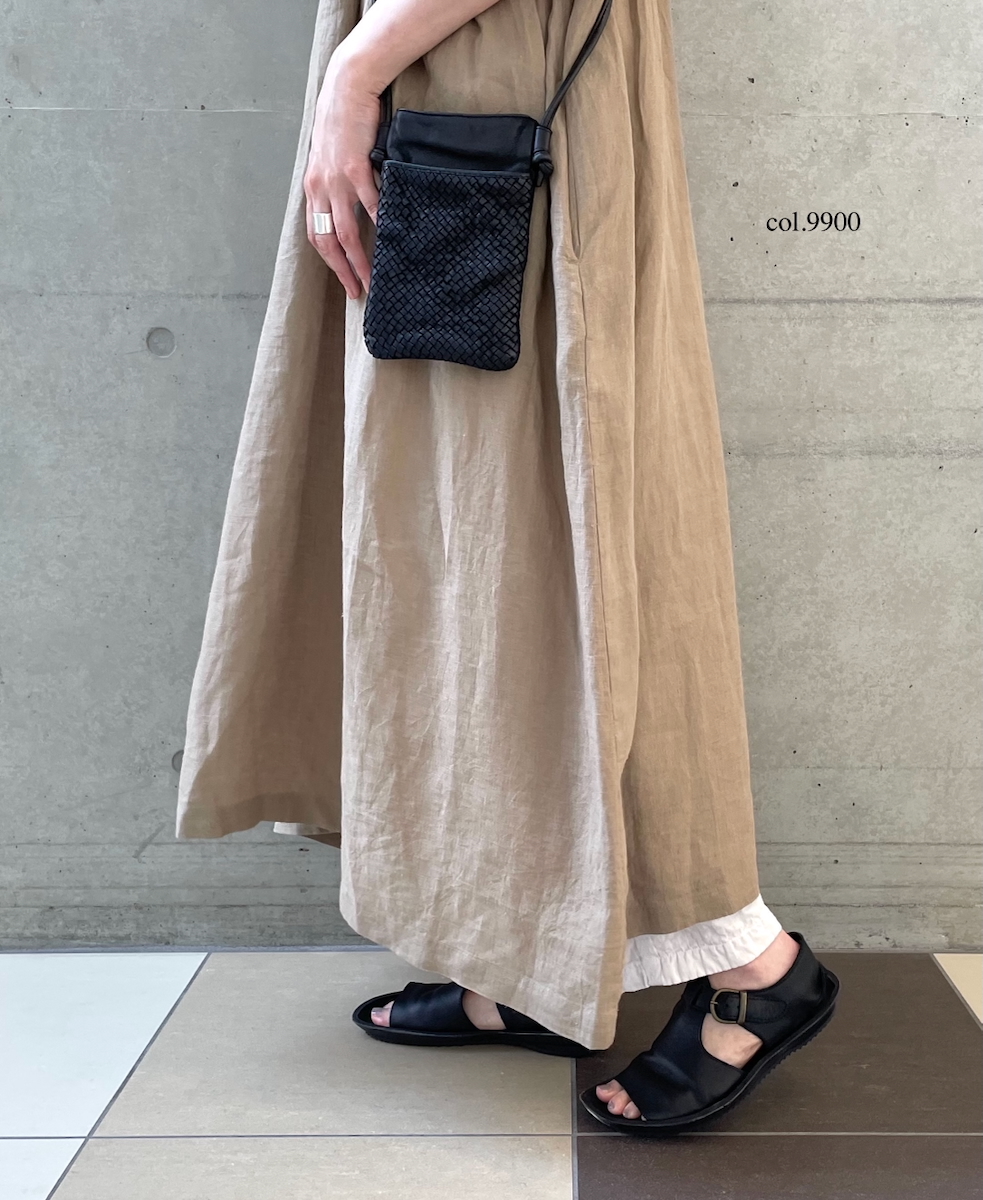 SVMDS2502C(バッグ) SMALL MESH&PLAIN COMBI SHOULDER PHONE CASE