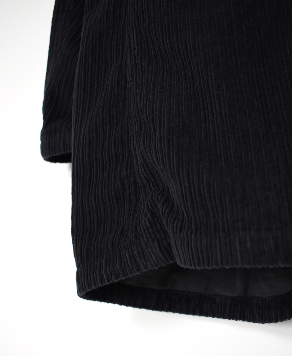 NVL2563D(コート)WIDE&NARROW WALE CORDUROY(OVERDYE) 60'S ORGANIC CAMBRIC CENTER VENT NO COLLAR COAT
