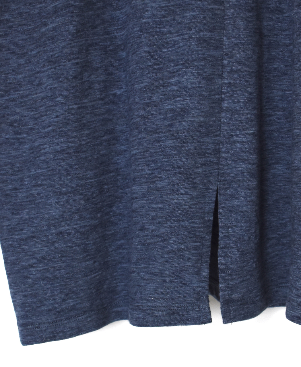 ●GNSL24041 (Tシャツ) SLUB VINTAGE CREW-NECK BACKSIDE SLIT T-SHIRT
