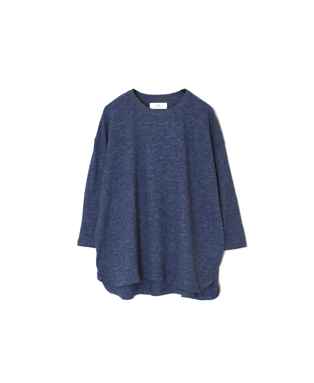 ●GNSL25041(Tシャツ) SLUB VINTAGE CREW-NECK 3/4SL LONG SHIRT