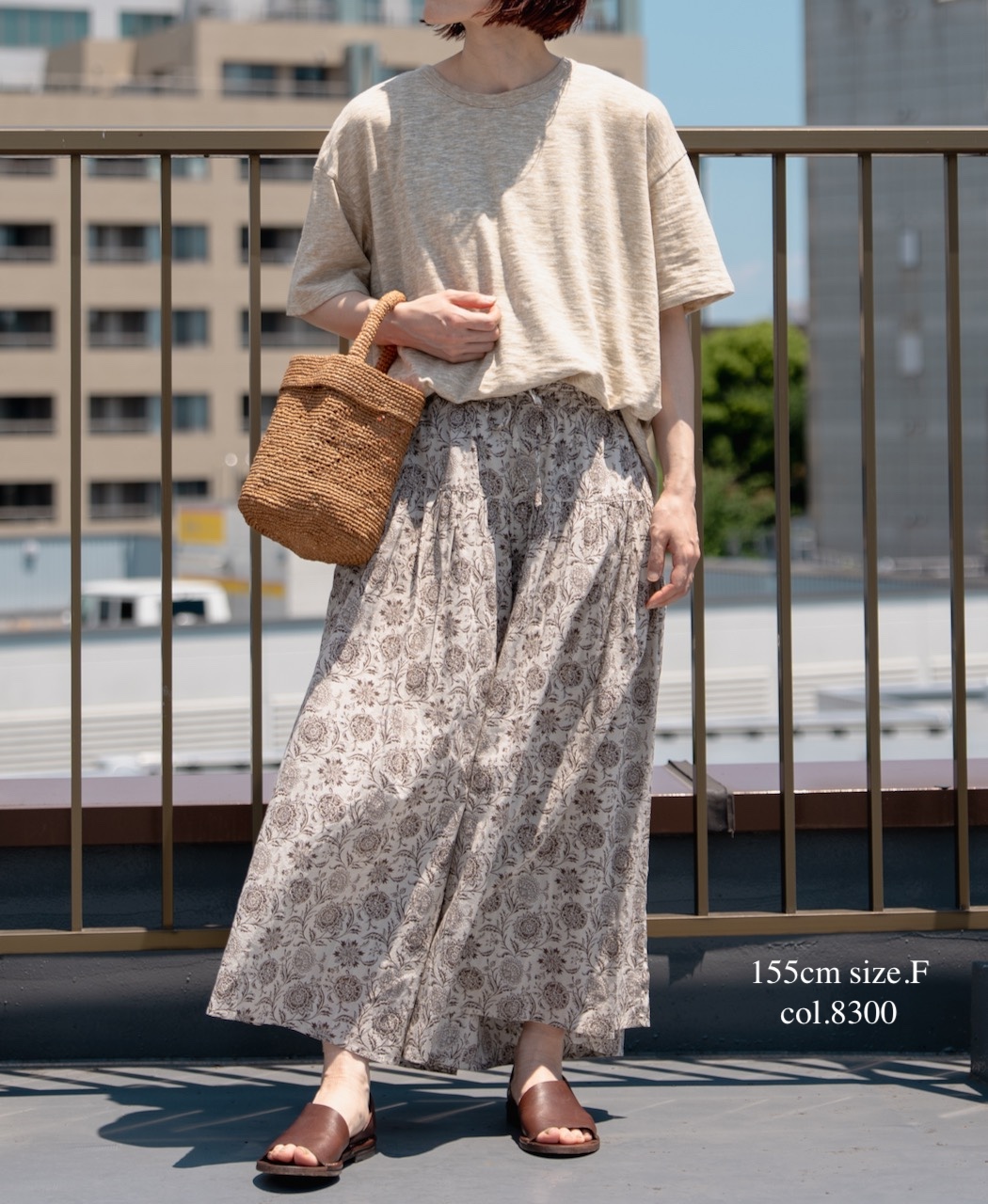 ●GNSL24041 (Tシャツ) SLUB VINTAGE CREW-NECK BACKSIDE SLIT T-SHIRT