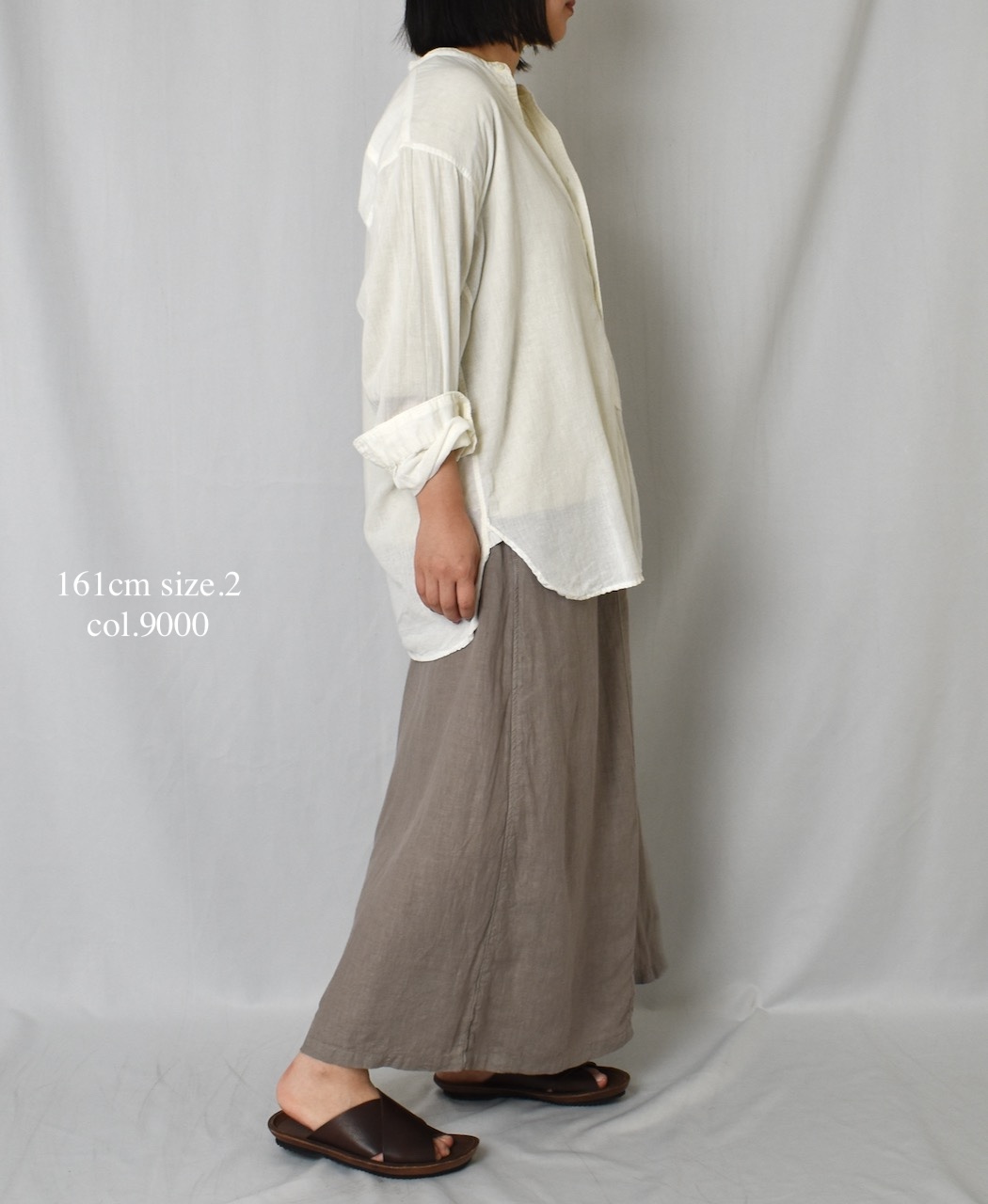 INAM2501G3D(シャツ) 30s GAUZE OVERDYE UTILITY SHIRT