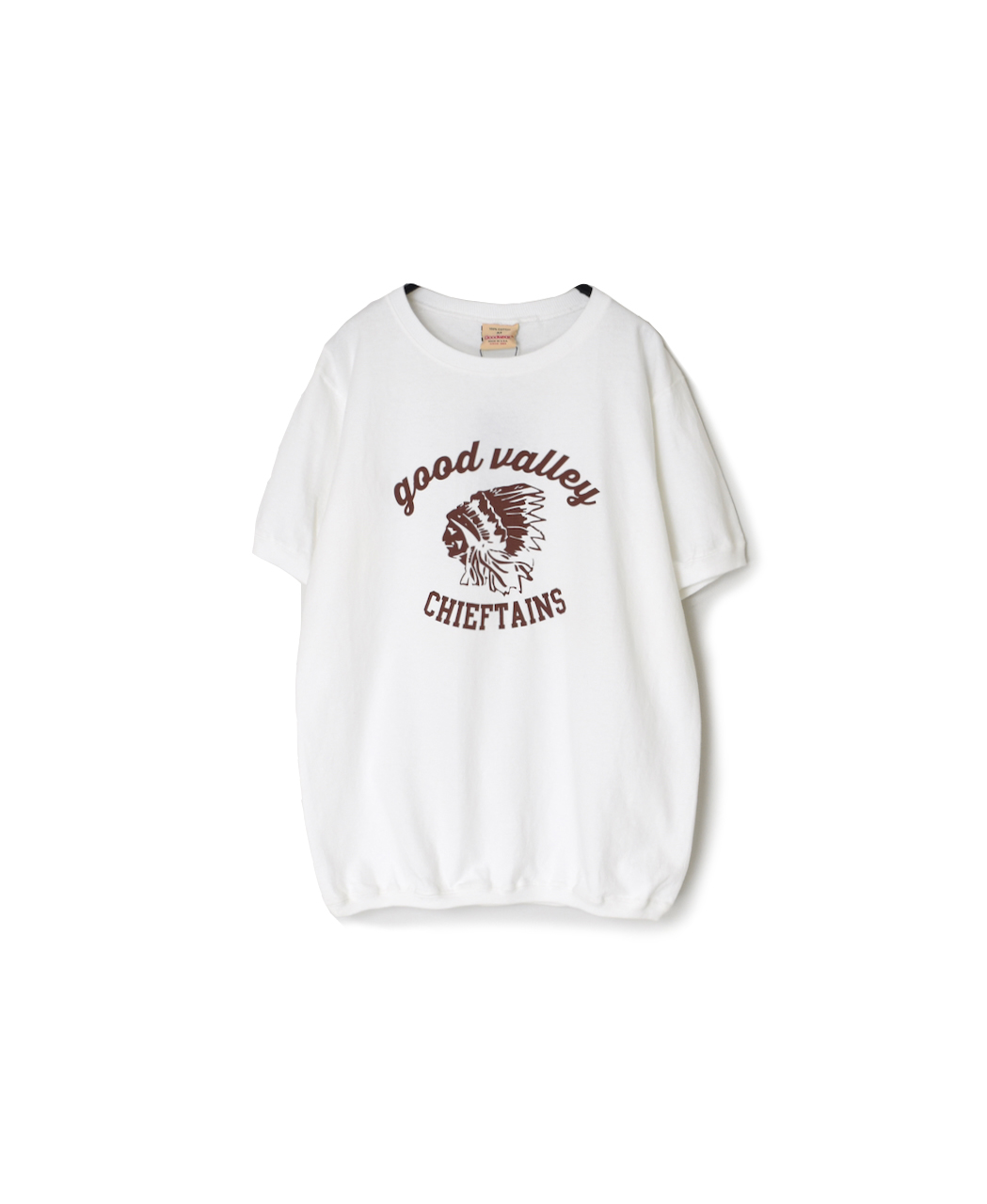 ●NGT9801 2841(Tシャツ) "CHIEFTAINS" CREW-NECK S/SL TEE CUFF&HEM RIB