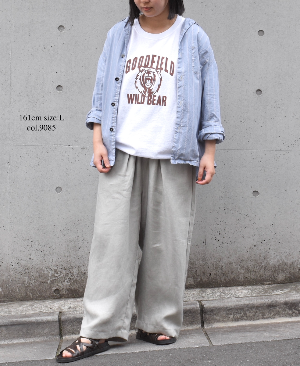 ●NGT9801 2871(Tシャツ) "WILD BEAR" CREW-NECK S/SL TEE CUFF&HEM RIB