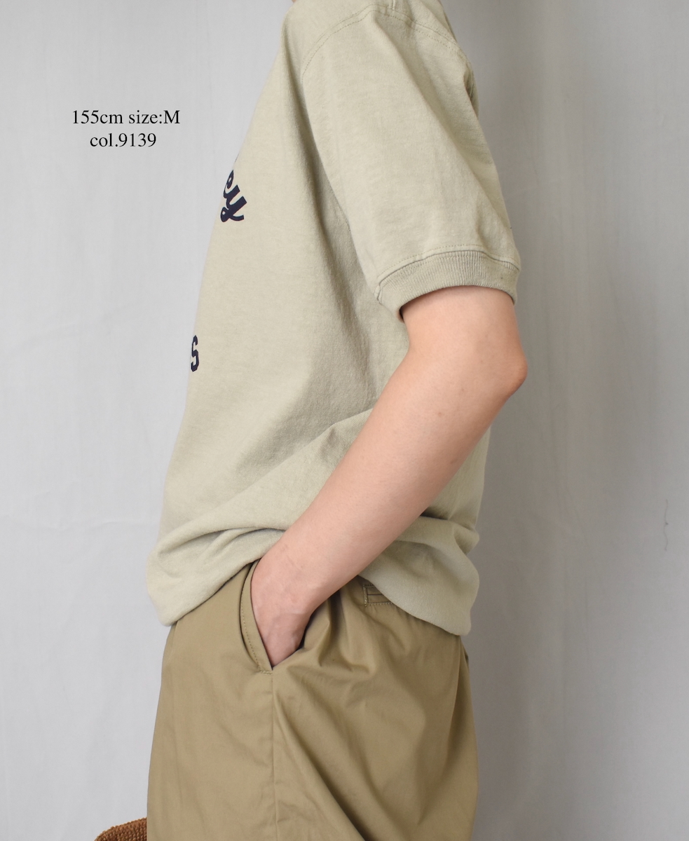 ●NGT9801 2841(Tシャツ) "CHIEFTAINS" CREW-NECK S/SL TEE CUFF&HEM RIB