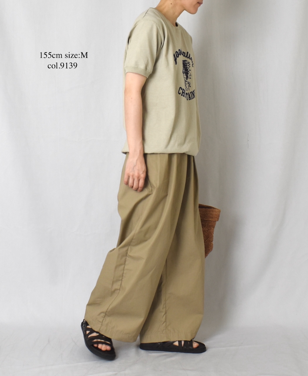 ●NGT9801 2841(Tシャツ) "CHIEFTAINS" CREW-NECK S/SL TEE CUFF&HEM RIB