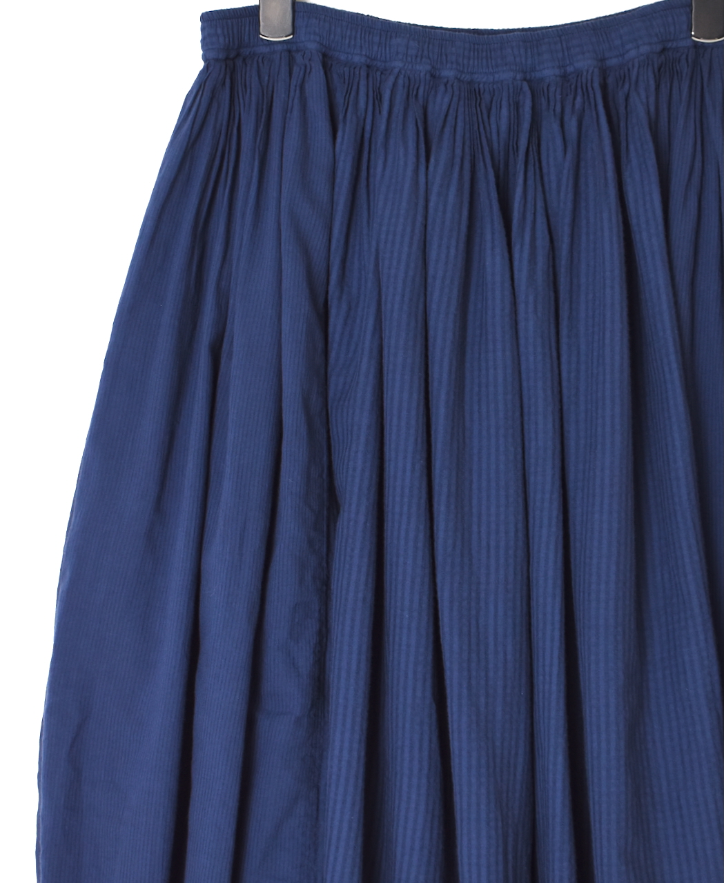 NMDS25236D(スカート) COTTON&LINEN PATCHWORK(OVERDYE) RAJASTHAN TUCK GATHERED SKIRT