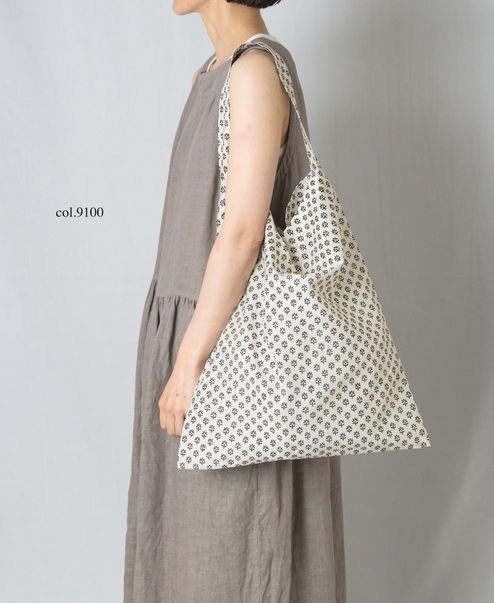 ●ZMD0407(バッグ) ECO BAG BLOCK PRINT
