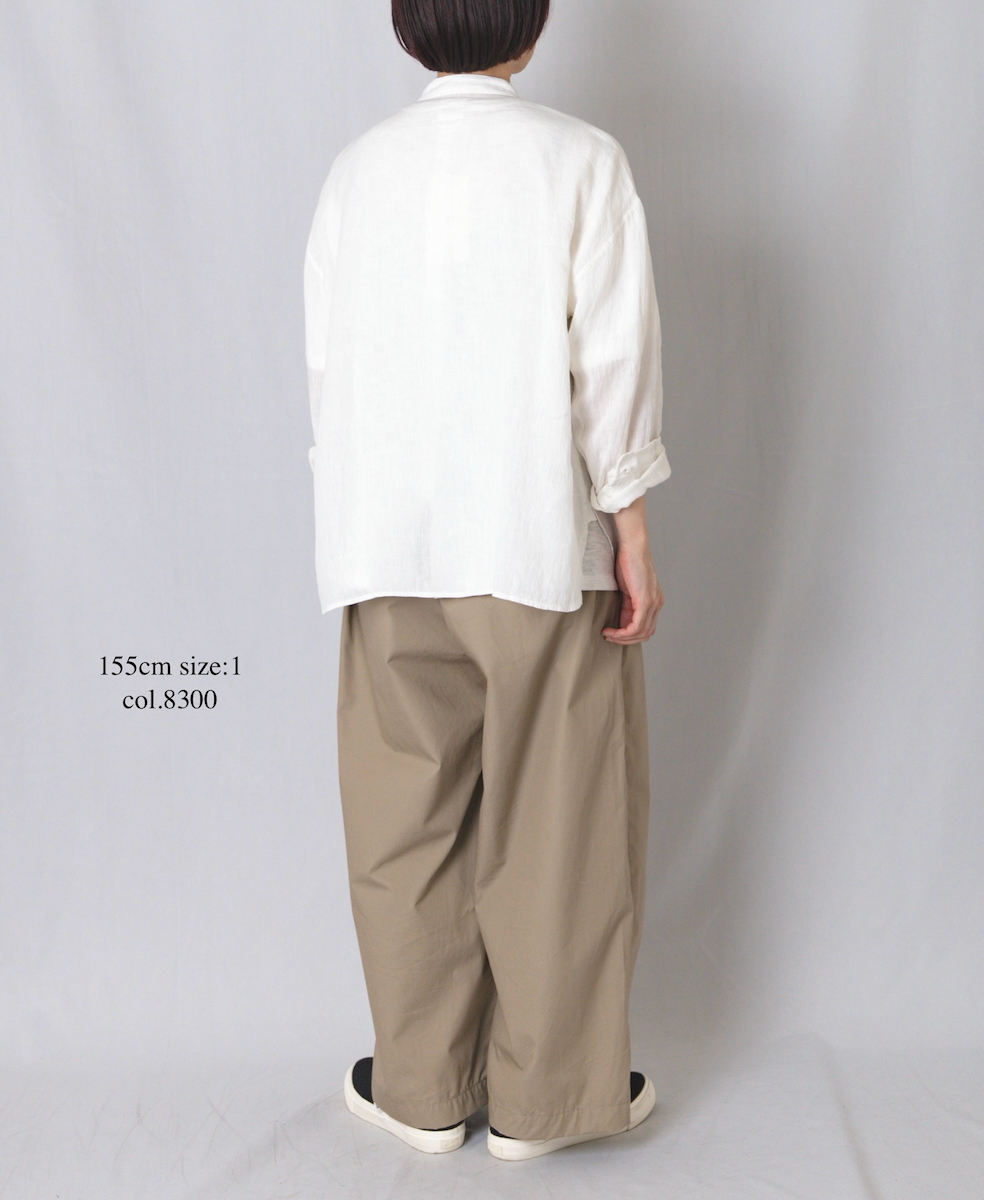 GNMDS2502CW(パンツ) COTTON DYED WEATHER 2TUCK WIDE EASY PANTS
