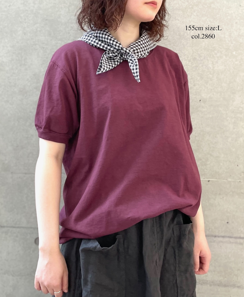 ●NGT9801 (Tシャツ) 7.2oz CREW-NECK T WITH CUFF&HEM RIB