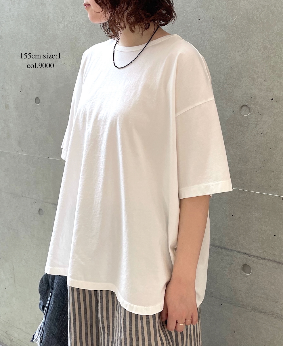 ●RNMDS2501(Tシャツ) COTTON JERSEY CREW-NECK T-SHIRT