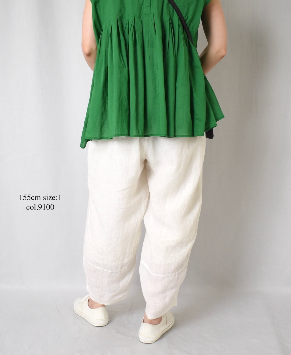 ●INSL24206 (パンツ) 60s LINEN PLAIN EASY PANTS