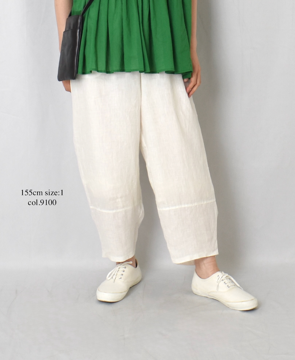 ●INSL24206 (パンツ) 60s LINEN PLAIN EASY PANTS
