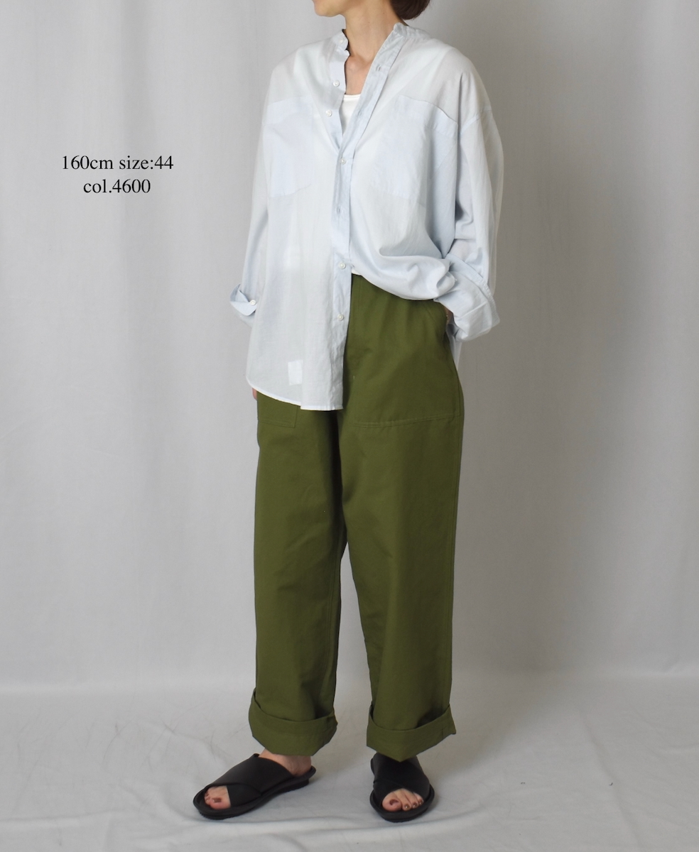 GNHT2451CL(パンツ) COTTON/LINEN KERSEY BAKER PANTS