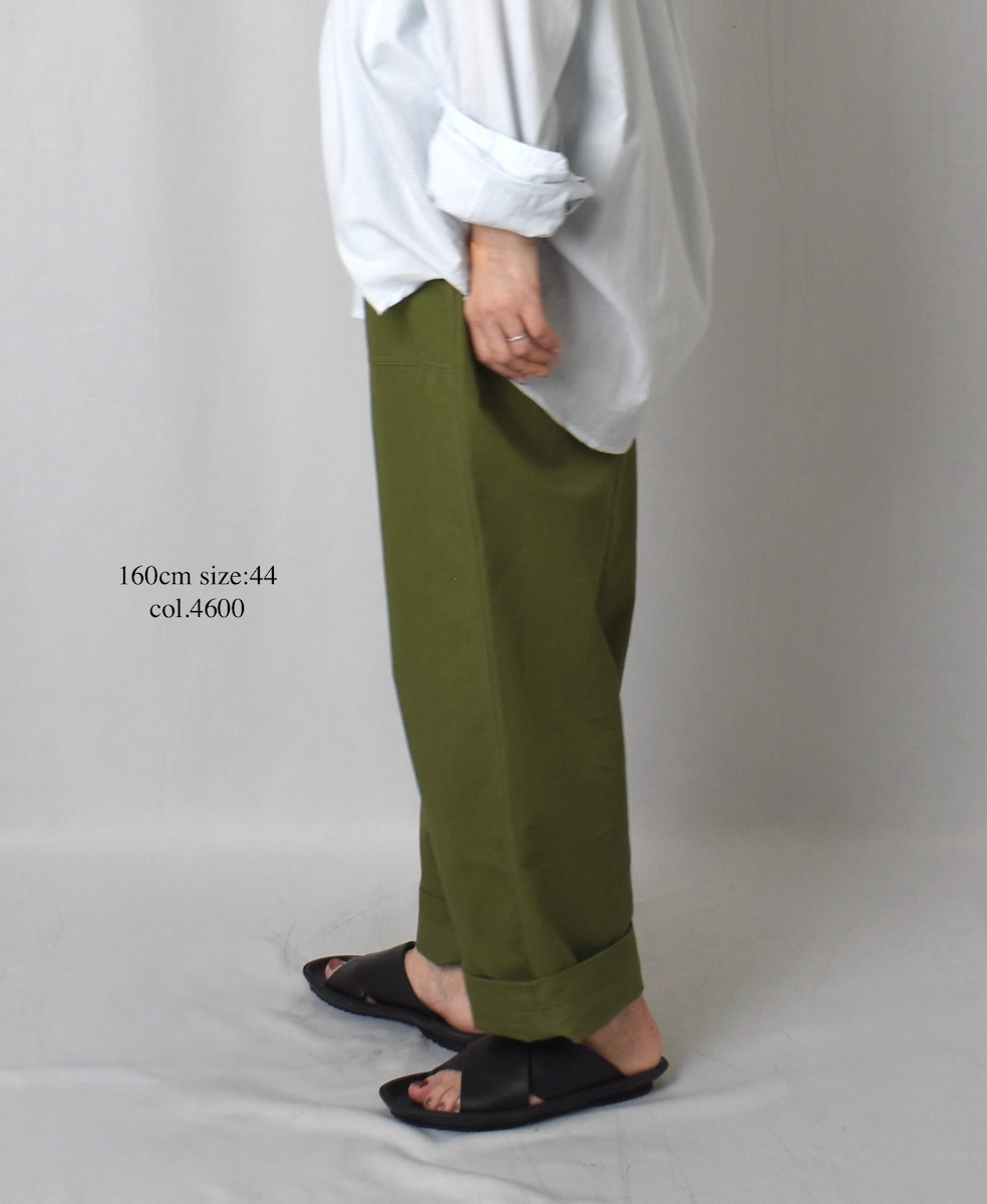 GNHT2451CL(パンツ) COTTON/LINEN KERSEY BAKER PANTS