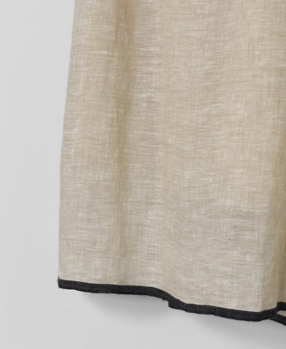 ●INMDS25133(パンツ) HANDWOVEN LINEN PLAIN WITH SELVAGE EASY PANTS
