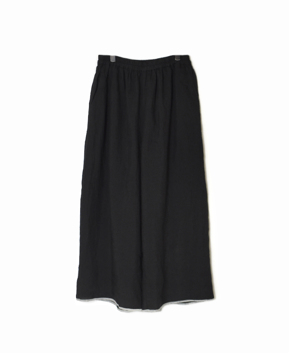 ●INMDS25133(パンツ) HANDWOVEN LINEN PLAIN WITH SELVAGE EASY PANTS