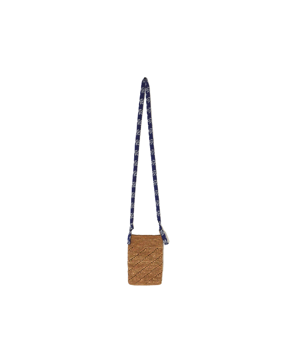 ANMDS2502(バッグ) RAFFIA PHONE HOLDER BAG
