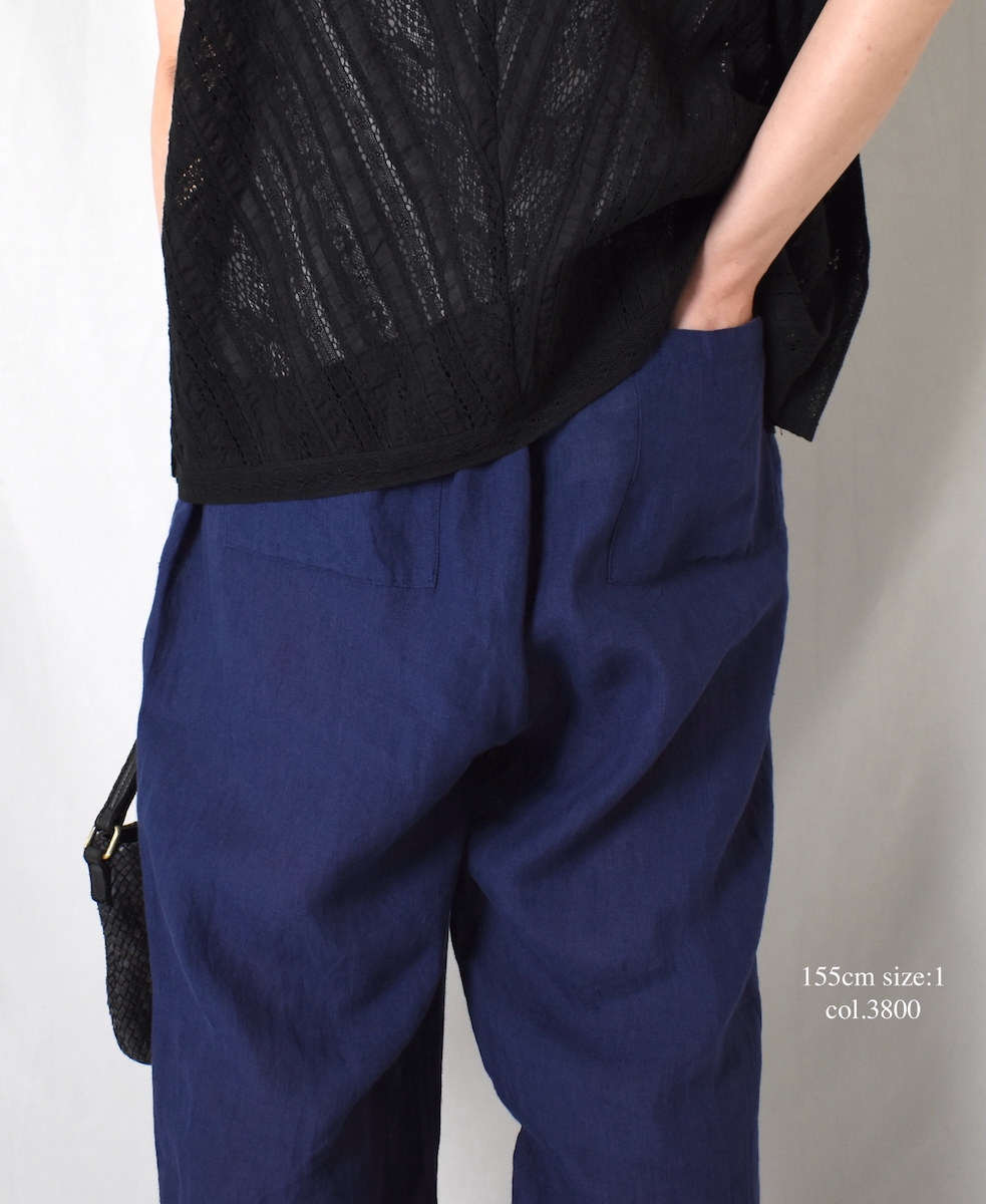 INSL24206 (パンツ) 60s LINEN PLAIN EASY PANTS