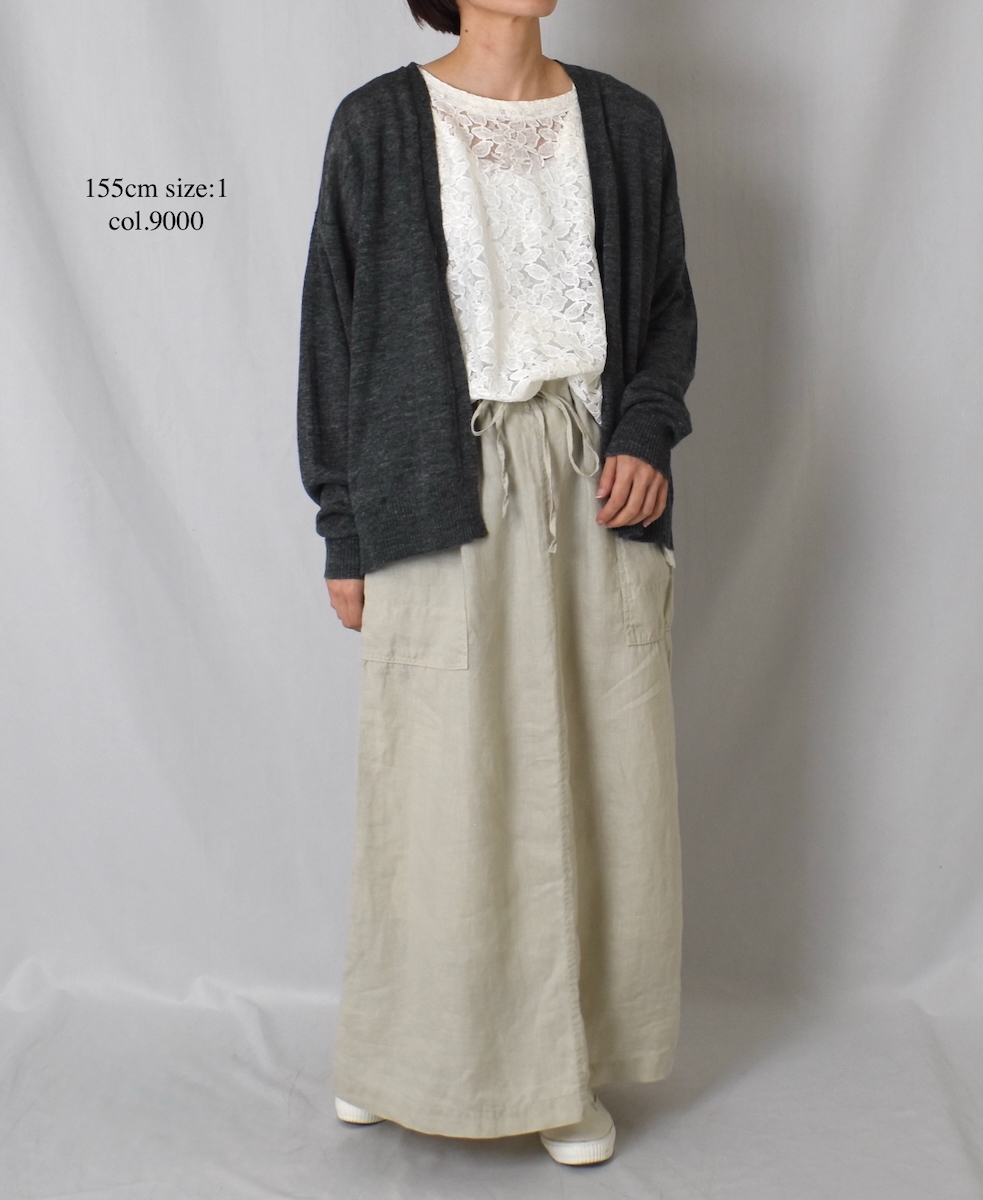NSL25052(スモック) VOILE TULLE LACE FRENCH/SL SMOCK