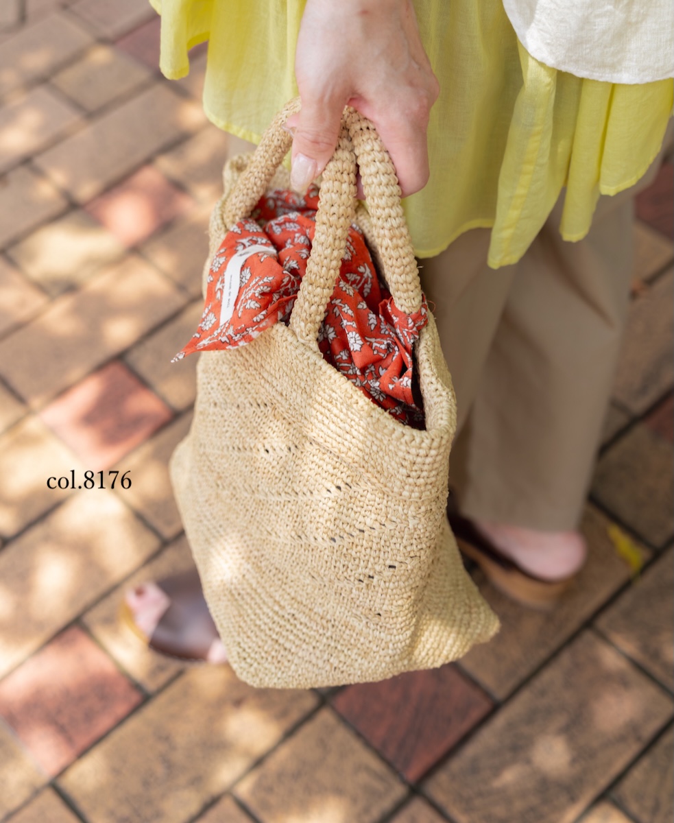 ●ANMDS2301 (バッグ) RAFFIA M BAG (COMBI)