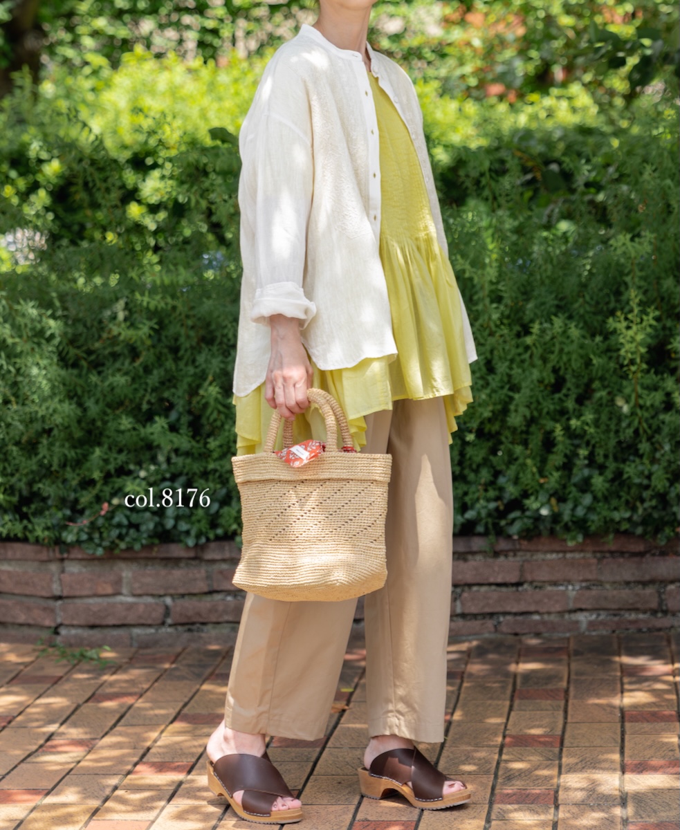 ●ANMDS2301 (バッグ) RAFFIA M BAG (COMBI)