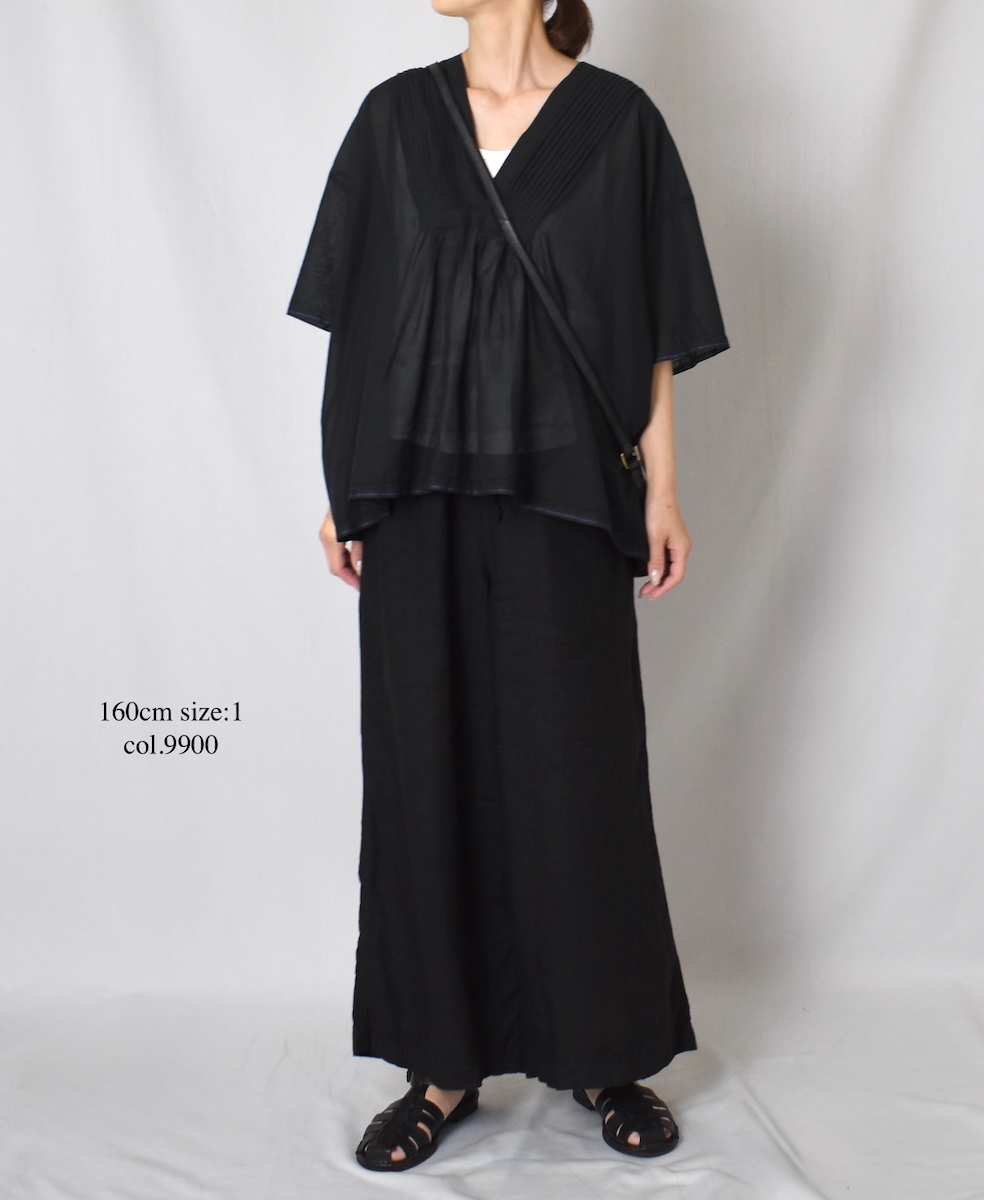NAM1862LP (パンツ) LINEN PLAIN (OVERDYE) EASY PANTS