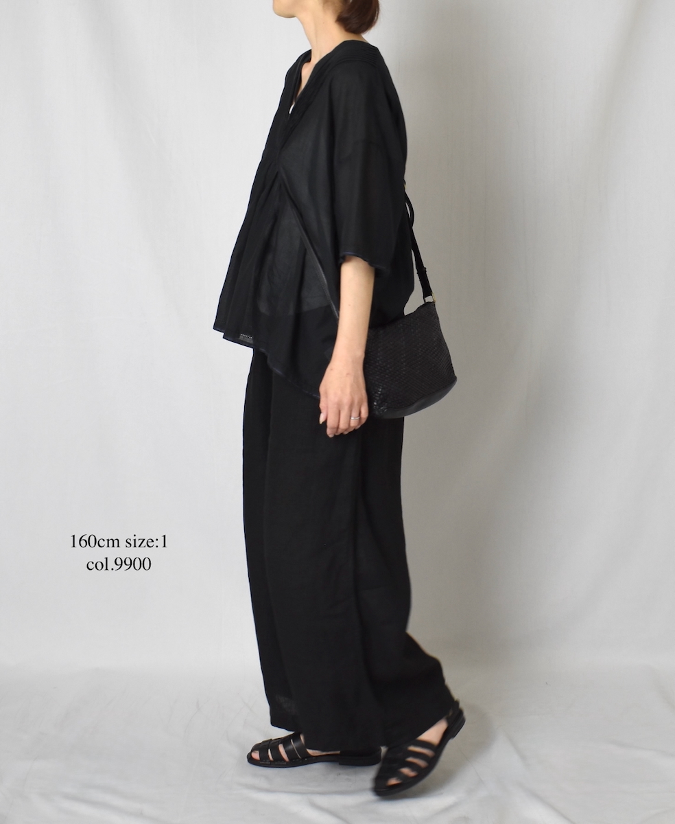 NAM1862LP (パンツ) LINEN PLAIN (OVERDYE) EASY PANTS