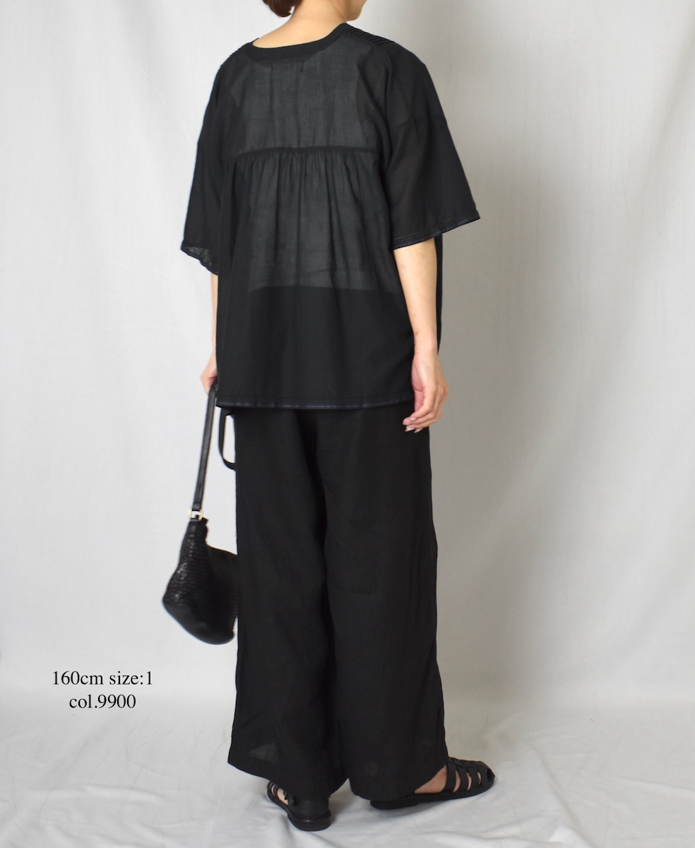 NAM1862LP (パンツ) LINEN PLAIN (OVERDYE) EASY PANTS