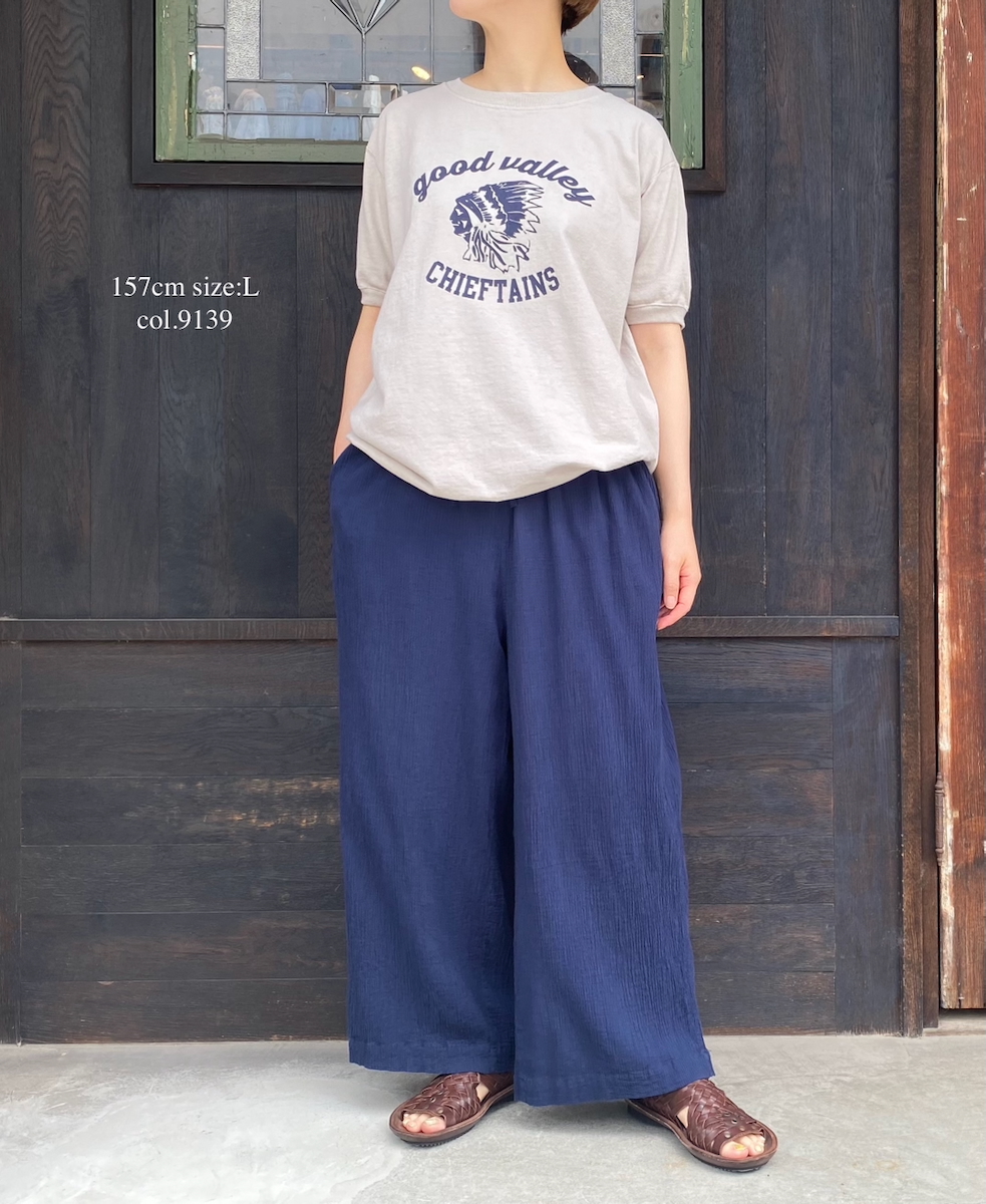 ●NGT9801 2841(Tシャツ) "CHIEFTAINS" CREW-NECK S/SL TEE CUFF&HEM RIB