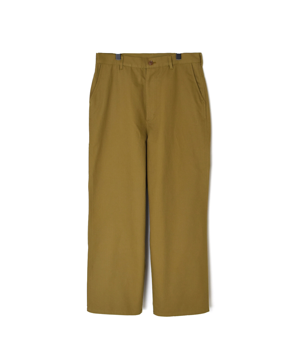 GNAM2551(パンツ) ORGANIC COTTON HERRINGBONE WORK PANTS