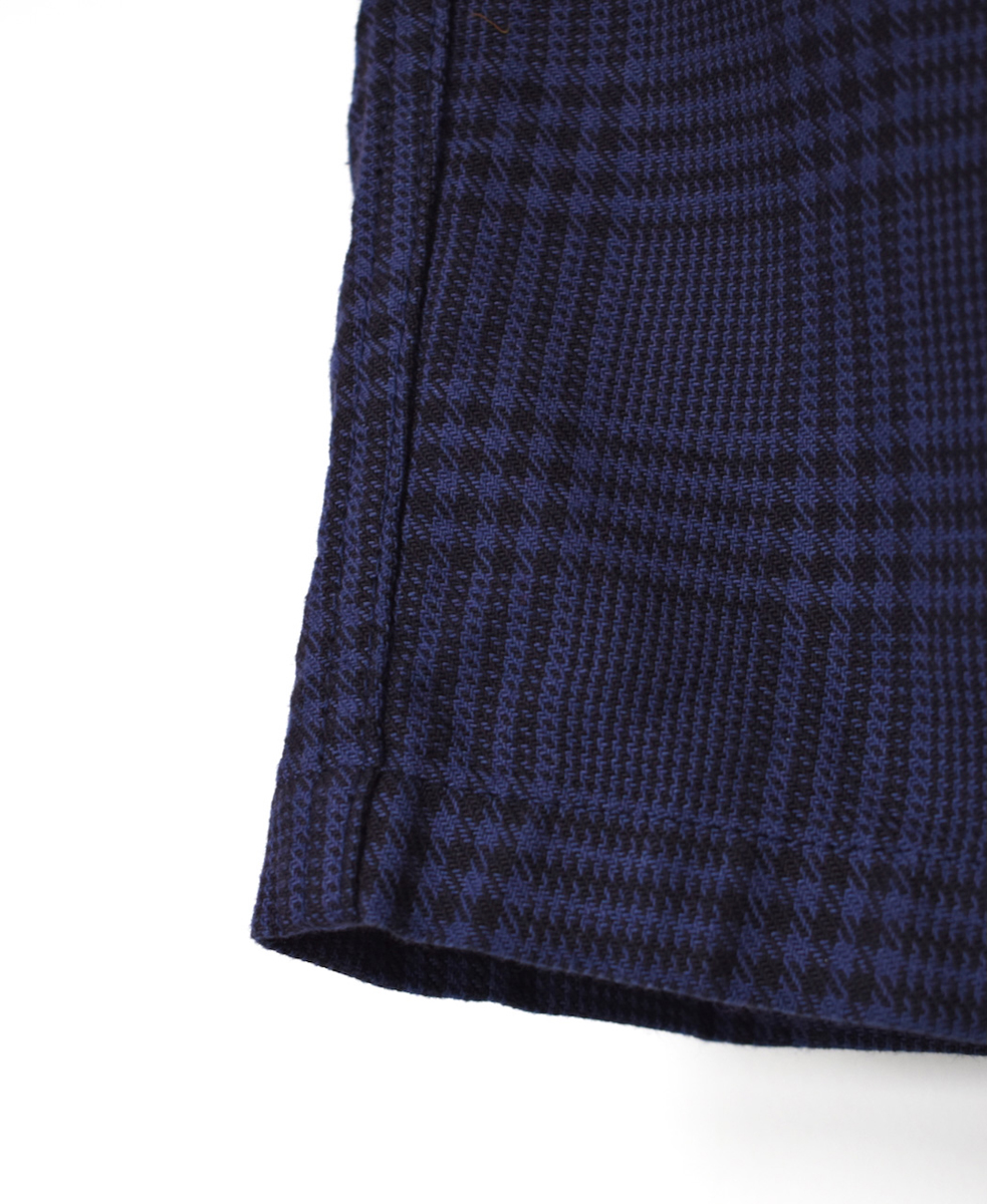 NAM2581C(パンツ) COTTON CHECK ONE-TUCK PANTS