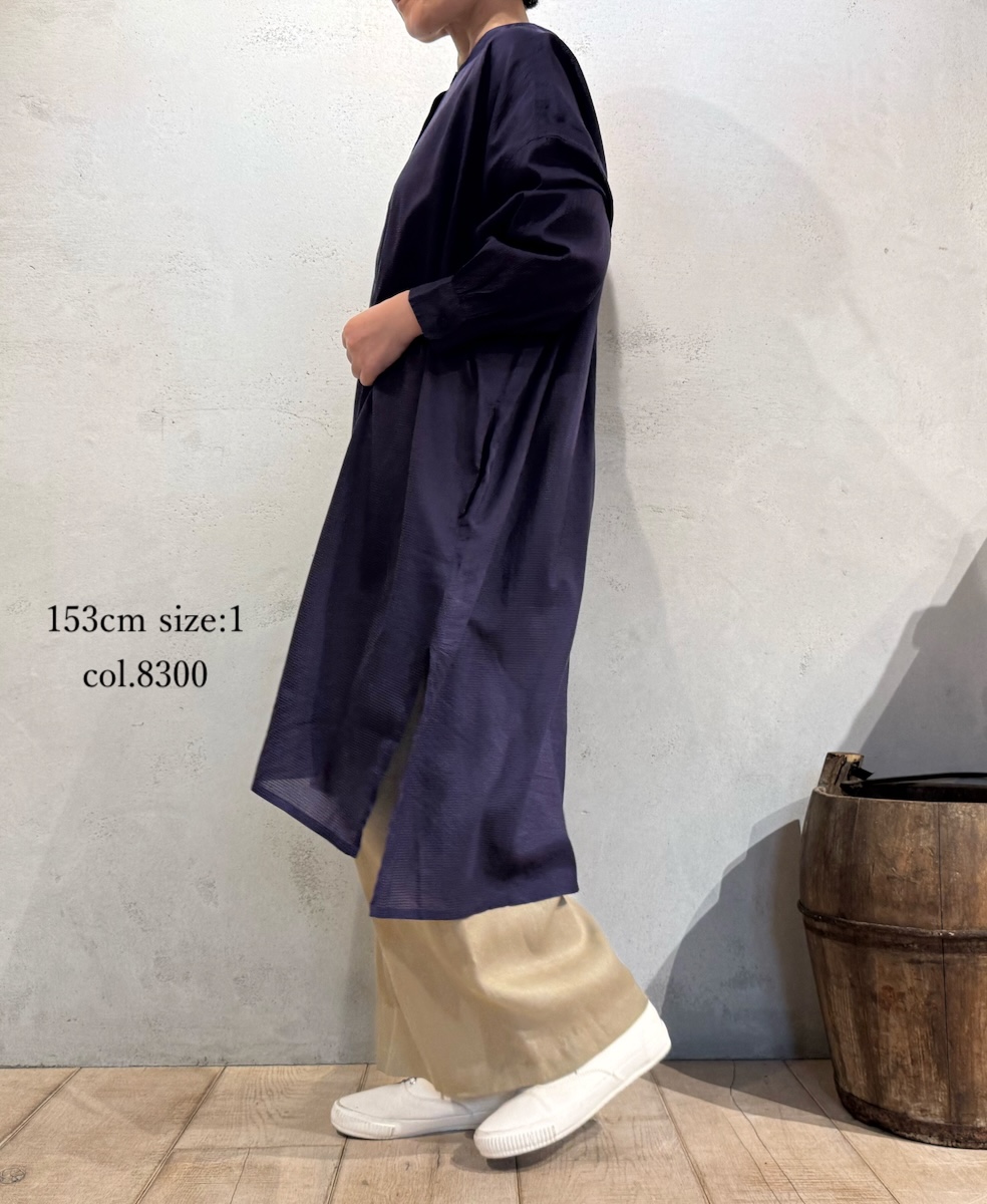 ●GNMDS2502NLT(パンツ) LINEN TWILL 2TUCK WIDE EASY PANTS