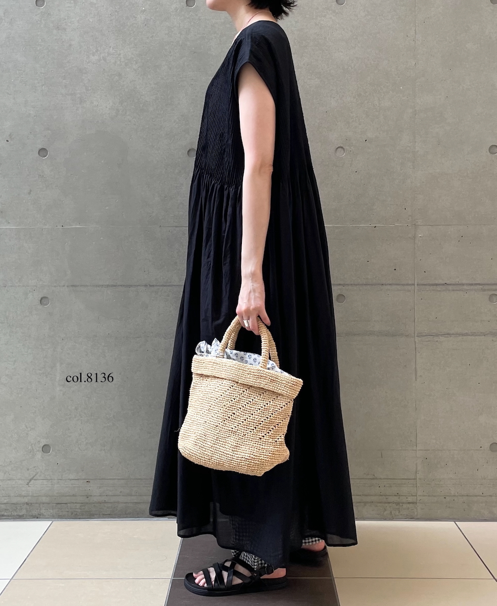 ●ANMDS2301 (バッグ) RAFFIA M BAG (COMBI)