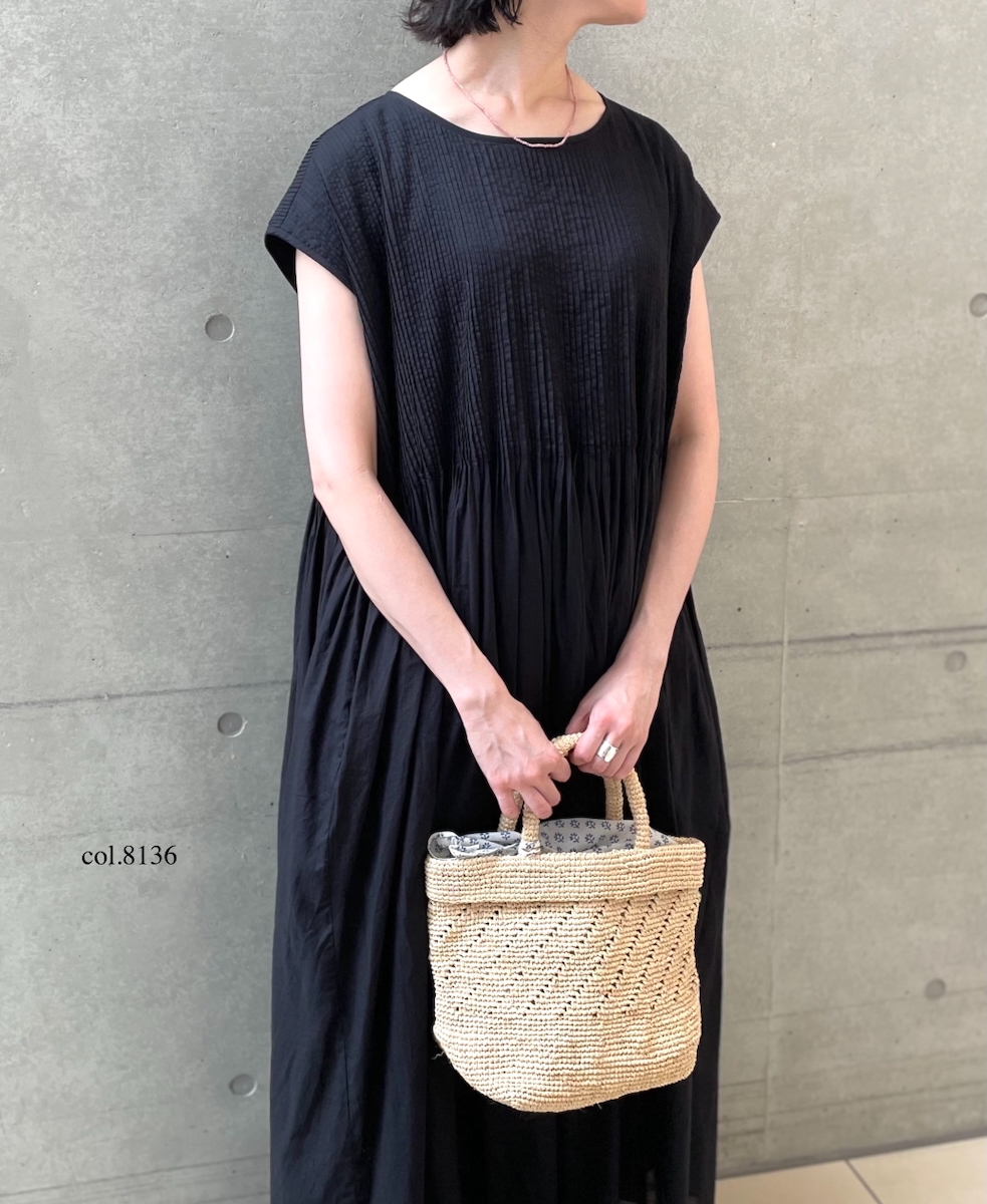 ●ANMDS2301 (バッグ) RAFFIA M BAG (COMBI)