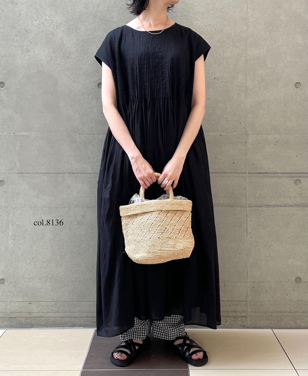 ●ANMDS2301 (バッグ) RAFFIA M BAG (COMBI)