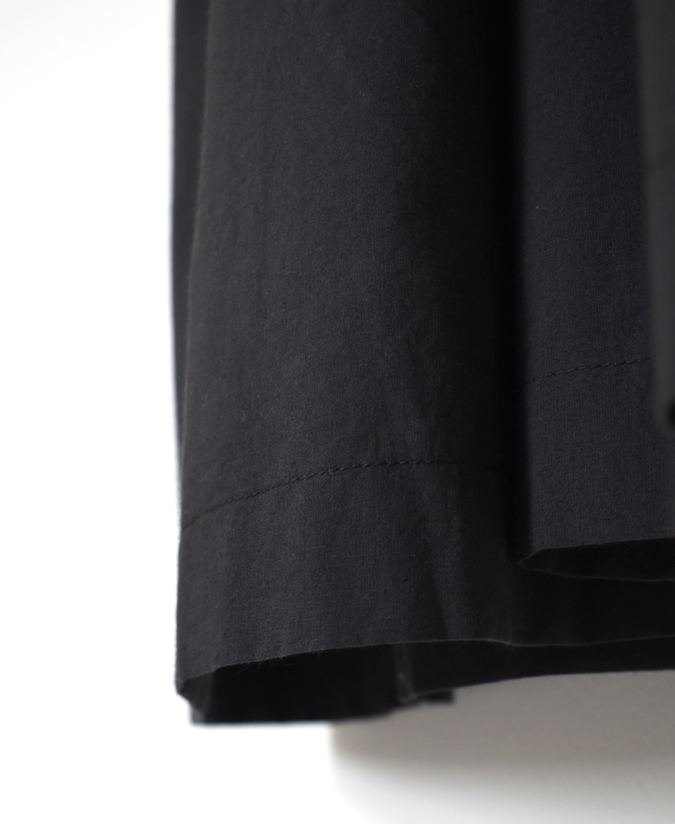 ●NMDS25524(ワンピース) 60s ORGANIC CAMBRIC PLAIN BACK OPENING STAND COLLAR DRESS