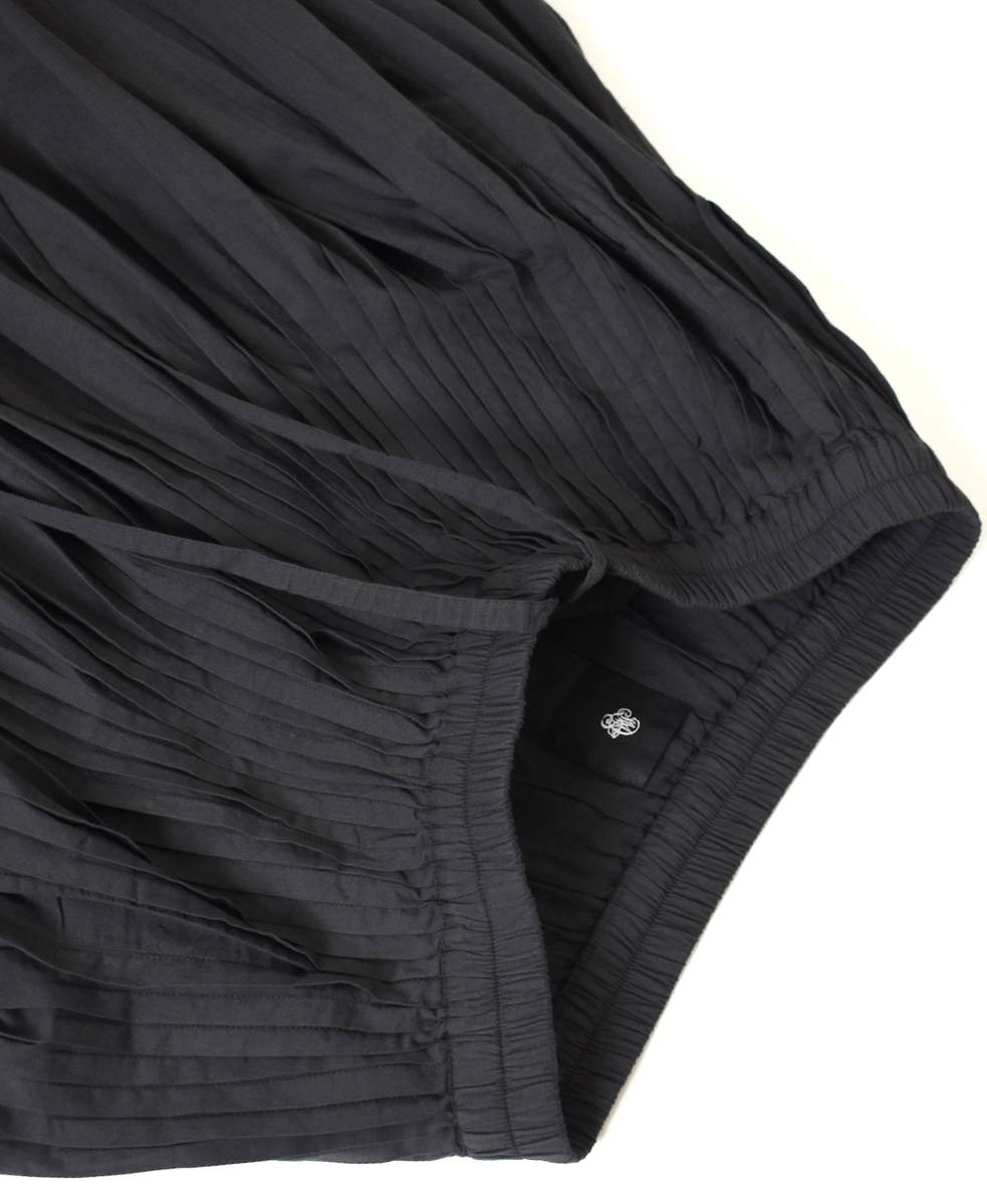 ●NMDS25525(スカート) 60s ORGANIC CAMBRIC PLAIN PINTUCK FLARED SKIRT