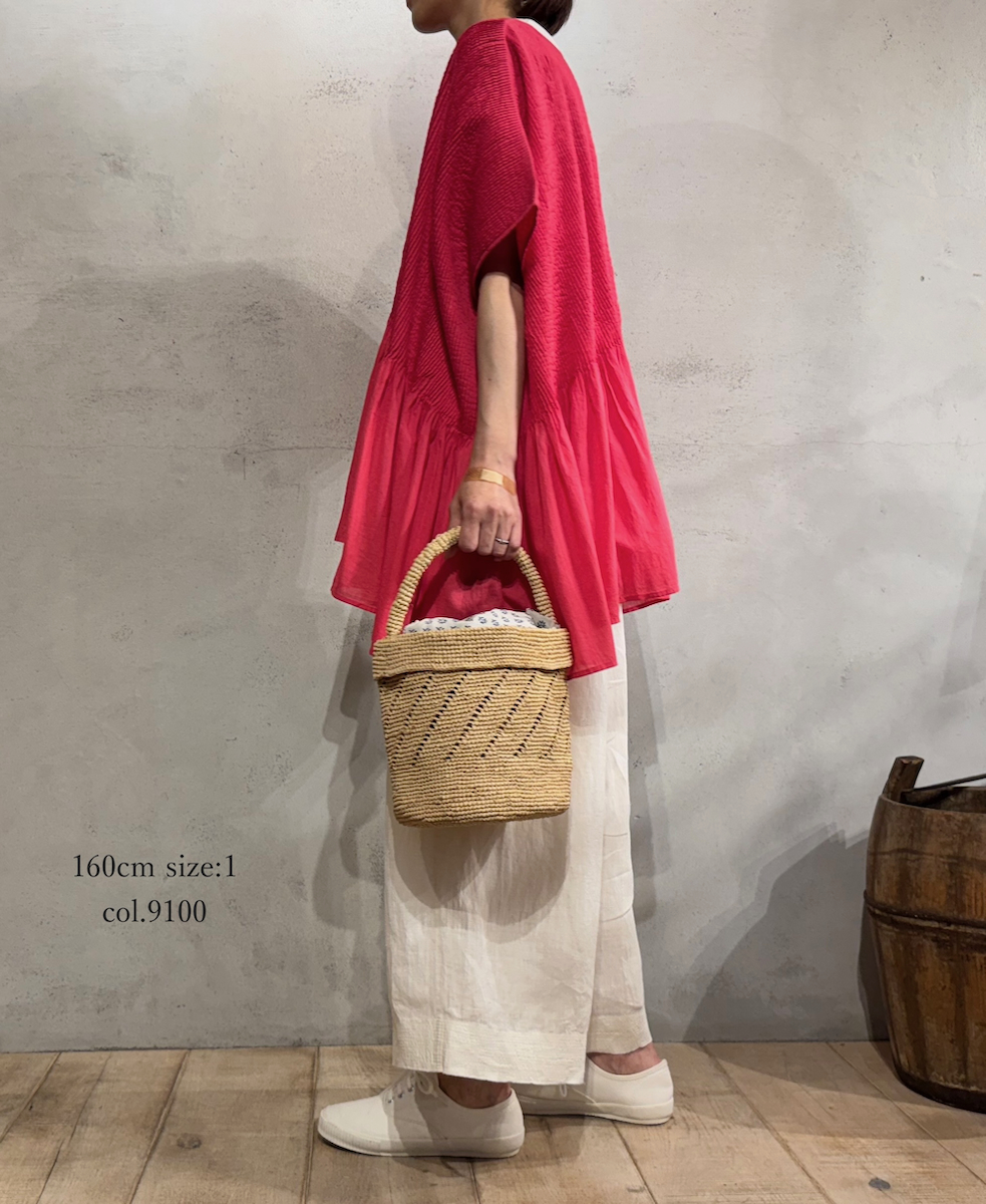 ●INMDS25004(パンツ)YARN DYE AUTO LOOM 60s LINEN PLAIN EASY PANTS