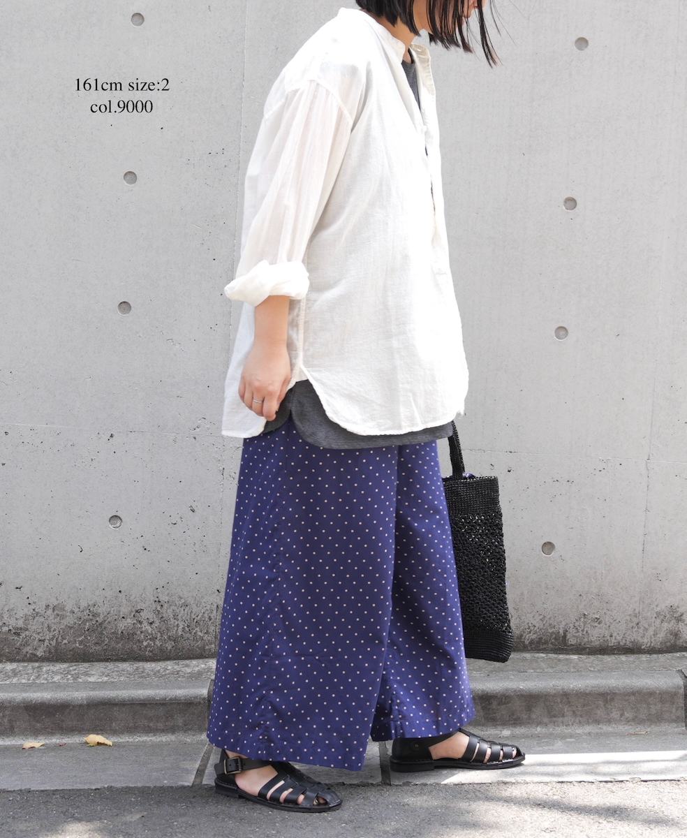 INAM2501G3D(シャツ) 30s GAUZE OVERDYE UTILITY SHIRT