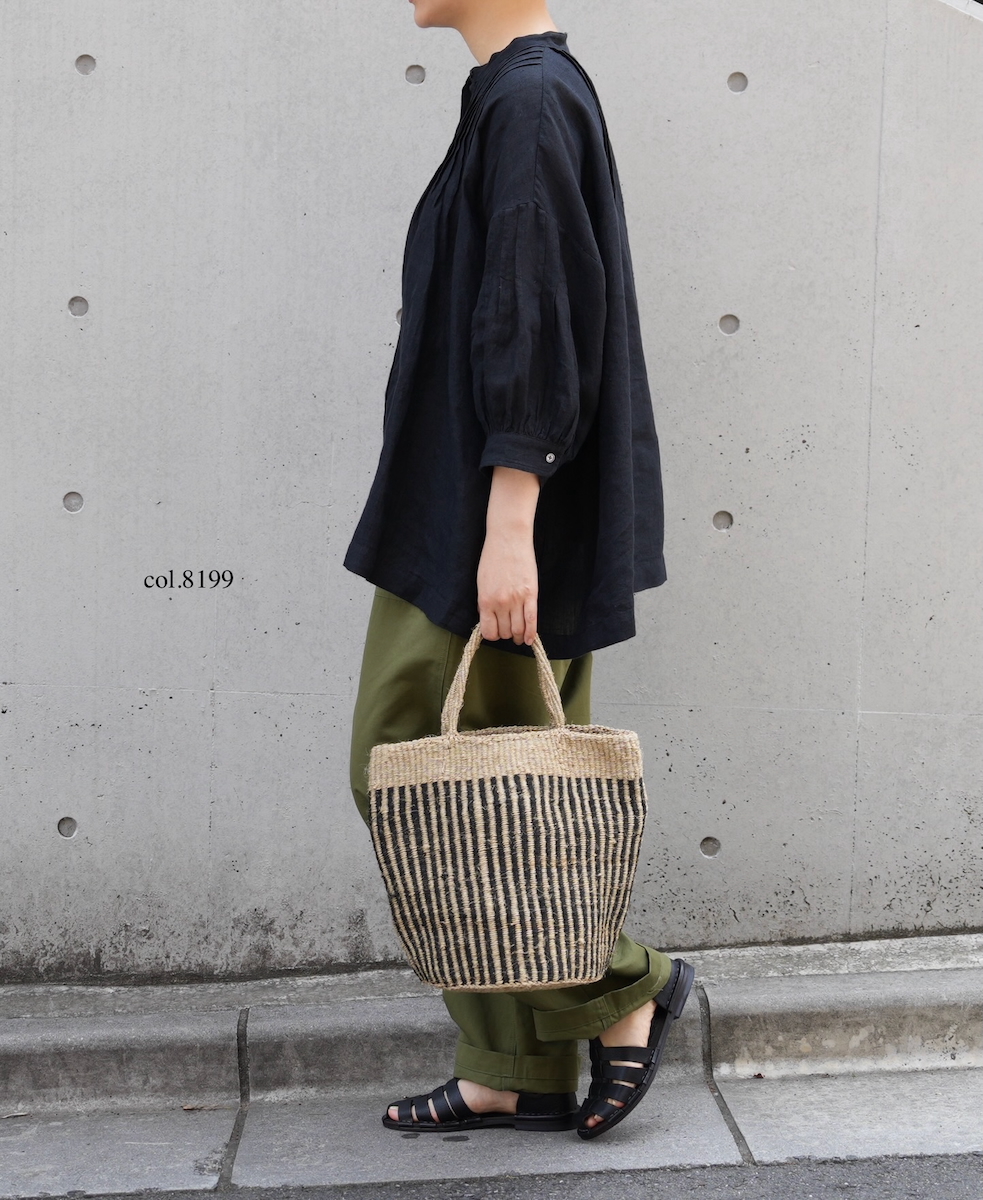 ANSL2501(バッグ) STRIPE SISAL BAG