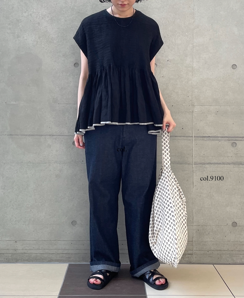 ●ZMD0407(バッグ) ECO BAG BLOCK PRINT
