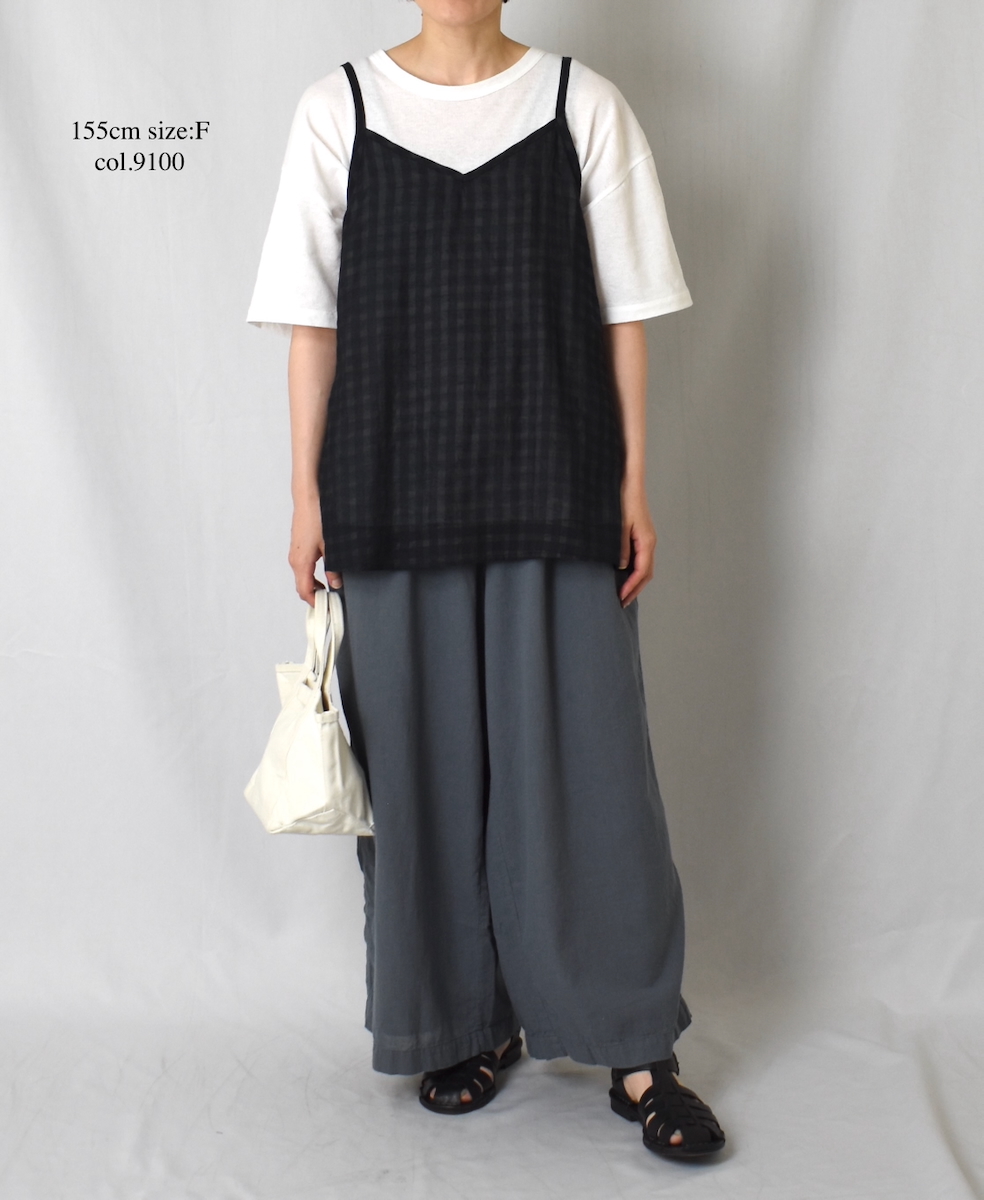 ●GNSL25052(Tシャツ) GEORETTE JERSEY CREW-NECK T-SHIRT
